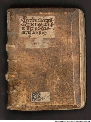 Sermones - BSB Clm 19634