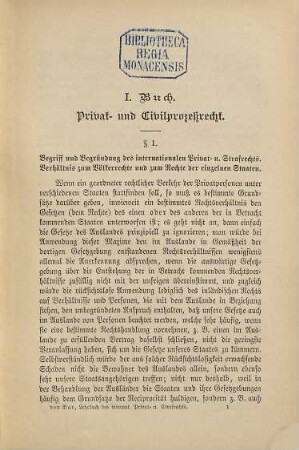 Lehrbuch des internationalen Privat- und Strafrechts