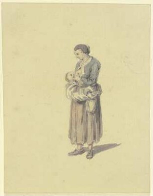 Stillende Frau