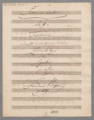 Fantasies; pf; op. 109/9 - BSB Mus.Schott.Ha 11658-2