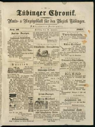 61-84, 24. Januar (Nr. 16) - 31. Januar (Nr. 21)