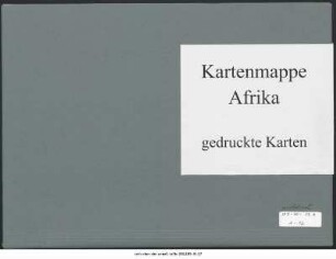 Westliche Sahara, Senegambien, Liberia, oberer Niger : undatiert : Kartensammlung