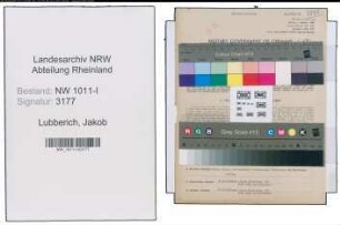 Entnazifizierung Jakob Lubberich , geb. 18.02.1904 (Monteur)