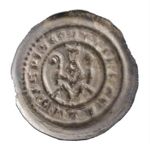 Münze, Brakteat, Pfennig, 1235/1254