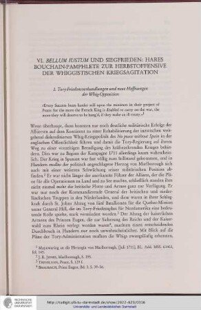 VI. Bellum Iustum und Siegfrieden: Hares Bouchain-Pamphlete zur Herbstoffensive der whiggistischen Kriegsagitation