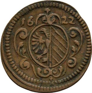 Münze, Dreier (1/84 Gulden), 1622