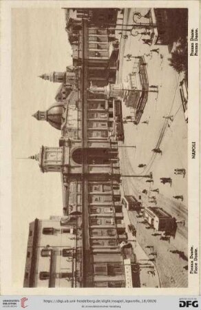 Napoli – Piazza Dante. – Place Dante. – Piazza Dante. – Piazza Dante.