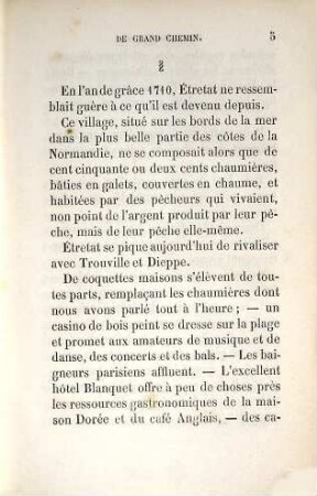 Un gentilhomme de grand chemin, 1