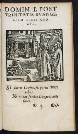 Domin. I. Post Trinitatis ...