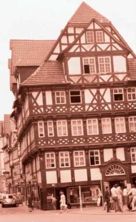Hann. Münden: Fachwerkhäuserfront am Markt