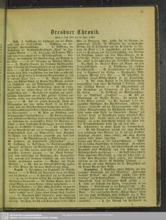 Dresdner Chronik (Vom 1. August 1871 bis 30. Juni 1872)