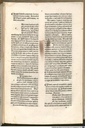 Secunda compilatio formarum instrumentorum : im Anhang weitere Notariatsinstrumente