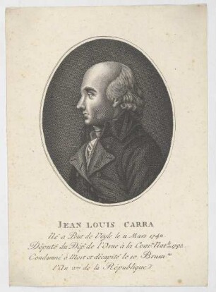 Bildnis des Jean Louis Carra
