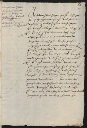 Anwortschreiben auf vorangehenden Brief an König Ferdinand, Mainz 6.3.1531 (Entwurf)