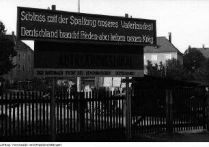 Dresden, Aufklärungslokale, Oktober 1951