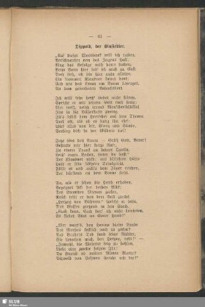 Dippold, der Einsiedler