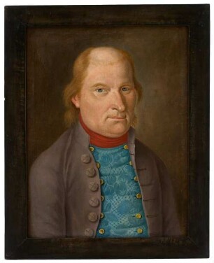Porträt eines Herrn mit rötlichem Haar