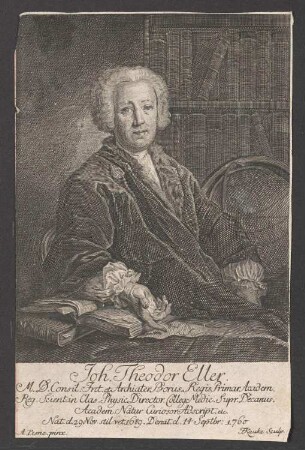 Porträt Johann Theodor Eller (1689-1760)