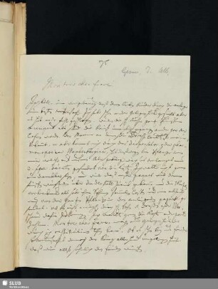 Nr. 75. Gesner, Johann Albrecht