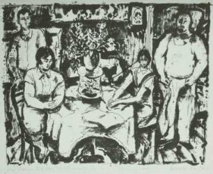 Die Familie des Bildhauers Boris W., Leningrad