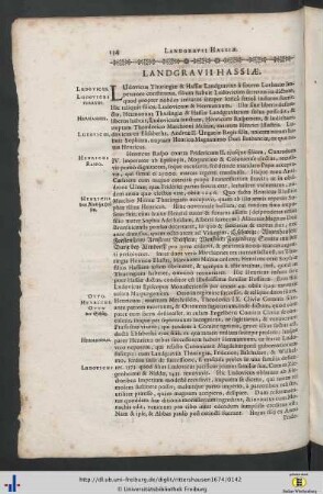 Landgravii Hassiae & Duces Wirtembergici & Marchiones Badae & Principes Anhaltini.