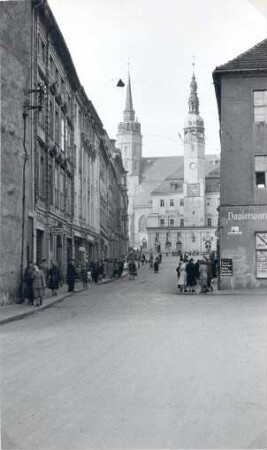 Innere Lauenstrasse in Bautzen : Nutřkowna Lawska dróha w Budyšinje