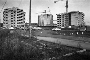 Bau des Wohnstifts Karlsruhe im Erlenweg 2