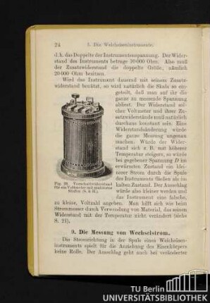 9. Die Messung von Wechselstrom.