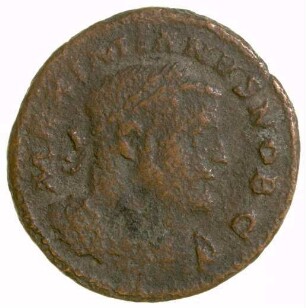 Münze, Follis, 303 - 305