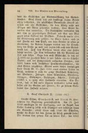 4. Graf Eberhard II. (1344-92)