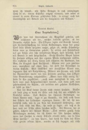Neuntes Kapitel. Eine Kapitulation