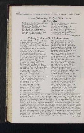 Jakobidag, 25. Juli 1916