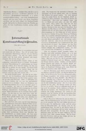 2: Internationale Kunstausstellung in Dresden