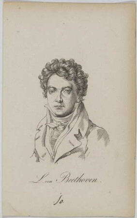 Bildnis des L. von Beethoven