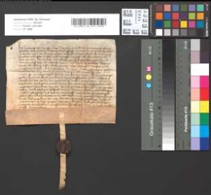 R. Lambrecht von Bevessens Quittung über 500 Gulden.