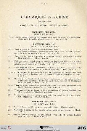 Cèramiques De La Chine (Nr. 12-78)