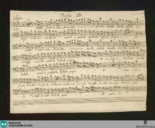Hostes averni rabie frementes - Don Mus.Ms. 2241 : B, strings; MülH 174/4 HanH 91
