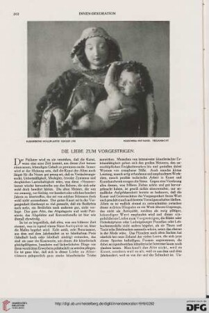 Die Liebe zum Vorgestrigen