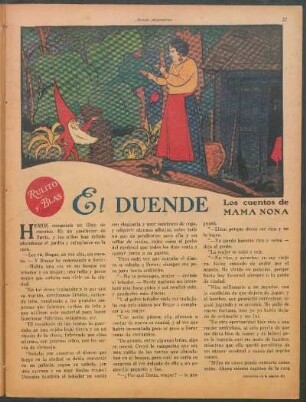El duende : Los cuentos de Mama Nona