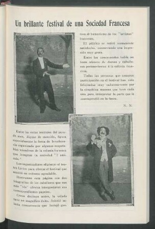 Un brillante festival de una Sociedad Francesa