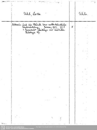 Uhle, Lotte (Uhl)