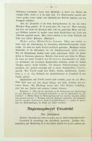 Regierungsbezirk Osnabrück