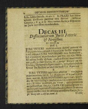 Decas III.