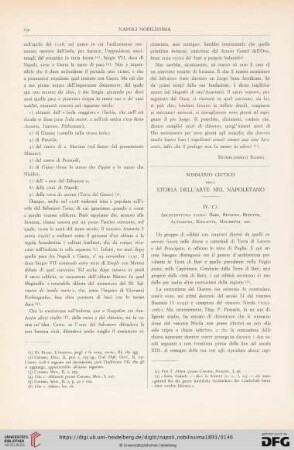 Sommario critico della storia dell'arte nel Napoletano[6]