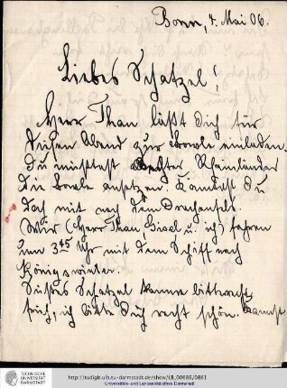 Brief vom 04.05.1906