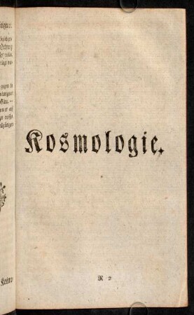 259-302, Kosmologie.