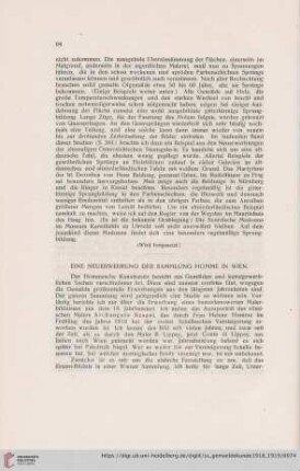 Eine Neuerwerbung der Sammlung Homme in Wien