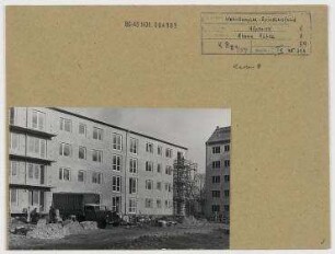 Wohnkomplex Spindlersfeld. Berlin, Köpenick, Spindlersfeld, Ahornstraße