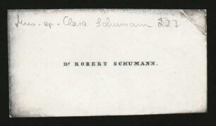 Visitenkarte an Unbekannt ("Lieber Herr Doctor") : 31.05.1886