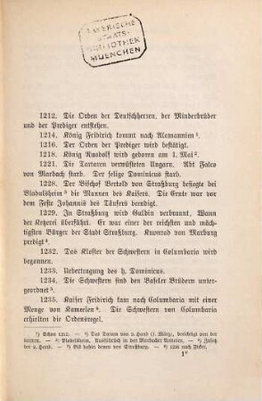 Annalen und Chronik von Kolmar [Chronicon Colmariense]